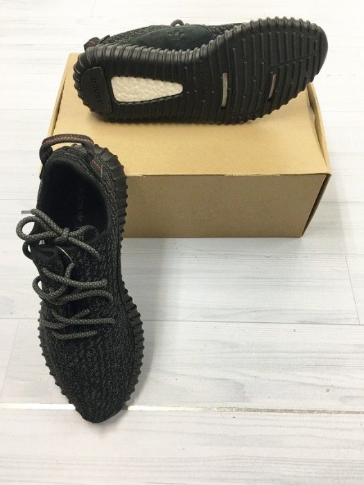 【HOMIEZ】ADIDAS BB5350 YEEZY BOOST 350【BB5350】黑 350 慢跑鞋