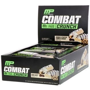 ☆阿Su倉庫☆MusclePharm Combat Crunch MP高蛋白營養棒 63克 每條20克蛋白質 每盒12條