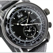 ZEPPELIN 齊柏林飛船 手錶 100週年 42mm 德國 飛行錶 航空錶 7638-2