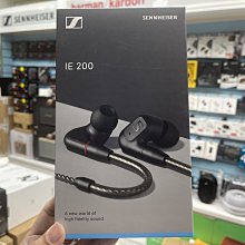 禾豐音響 Sennheiser IE 200 入耳式高音質耳機 宙宣公司貨保固兩年