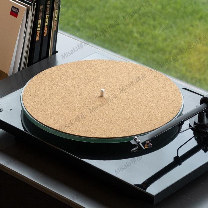 新款 奧地利 Pro-Ject 寶碟 黑膠唱機 軟木唱片墊  黑膠唱片墊-Misaki精品