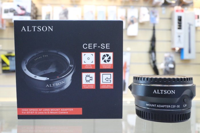 【日產旗艦】公司貨 CEF-SE Altson 奧特遜 SONY 鏡頭轉接環 自動對焦 Canon EF/EF-S