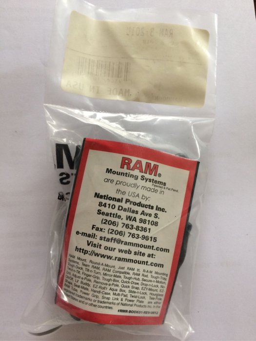 RAM 1”球頭用中柱