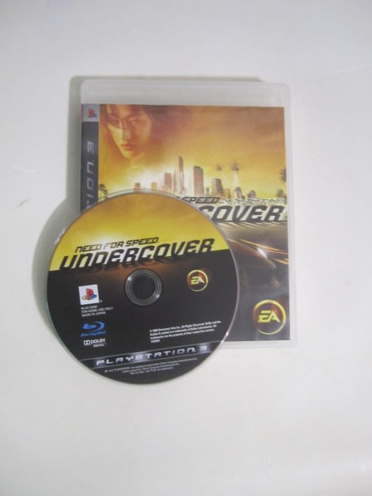 PS3 極速快感 臥底風雲 中文版 Need for Speed Undercover