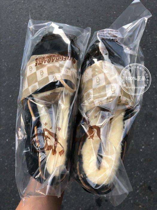 特價出清中 UGG 全新正品羊毛豆豆鞋 現貨 男款 女款 都有 跟TODS 豆豆鞋一樣舒服哦 UGG 雪靴