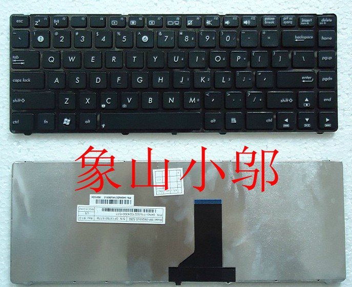 適用ASUS華碩UL30 UL80 UL30A UL30V K42 K42J A42J x42j 鍵盤