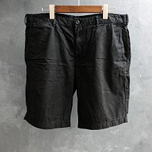 CA 日本品牌 UNIQLO 黑色仿舊 復古卡其短褲 L號 一元起標無底價Q655