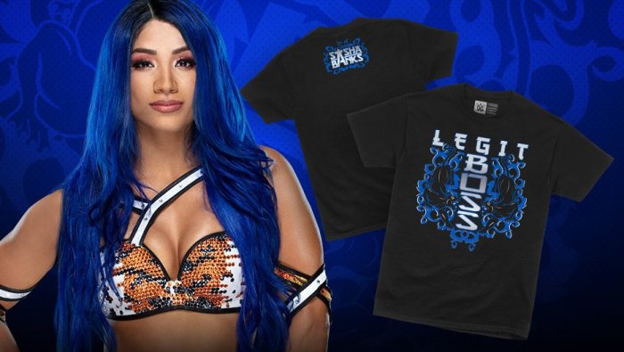 [美國瘋潮]正版WWE Sasha Banks The Legit Boss Tee BOSS回歸最新女子冠軍款衣服預購