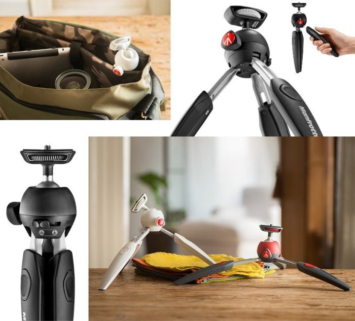 ＠佳鑫相機＠（全新品）Manfrotto 曼富圖 PIXI EVO迷你腳架(黑)桌上型小腳架(可調高度/單眼可) 公司貨