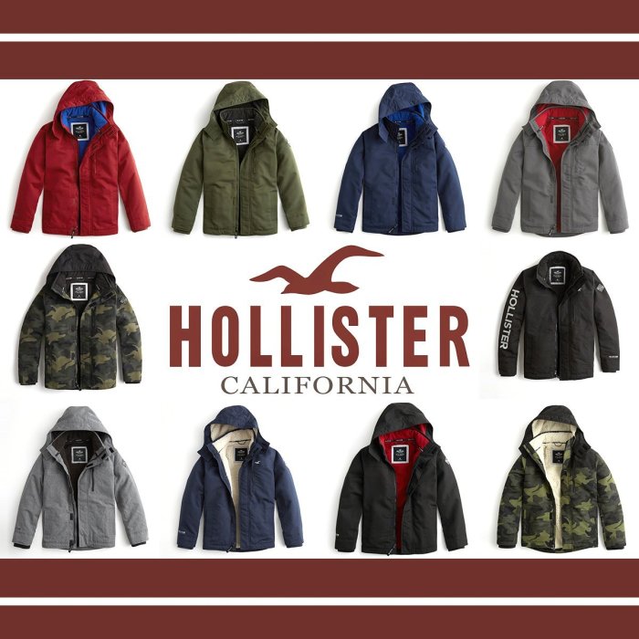 MELEK Clothes 代購正品現貨 【HOLLISTER Co.】【HCO】 HC男女風衣外套