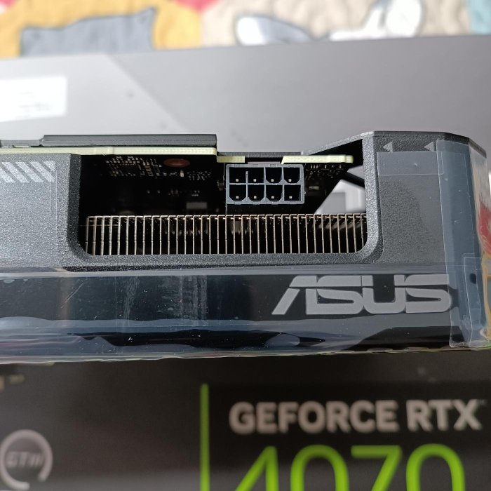 全新-ASUS 華碩 DUAL-RTX4070-12G 8in供電顯示卡 高雄左營/竹南可自取