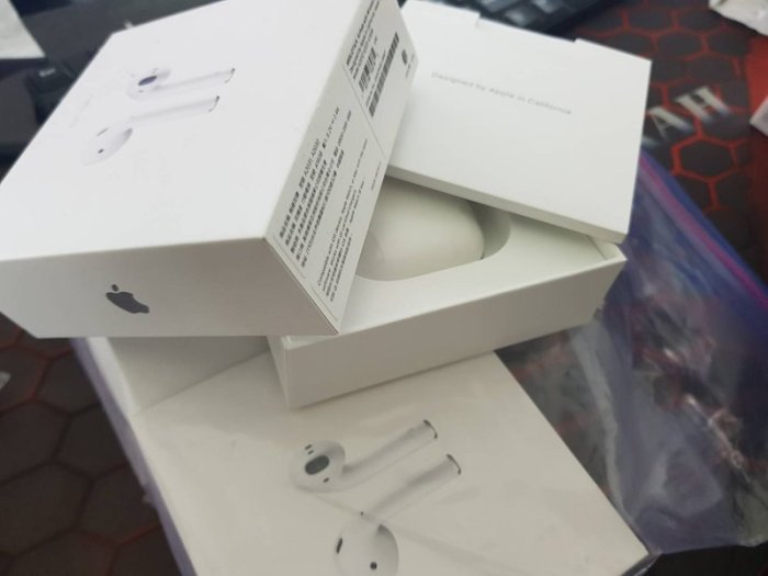 ASDF 福利品如新保固21.9月 蘋果 AirPods2 二代 無線耳機無線充電盒 A2031 A1938 MRXJ2