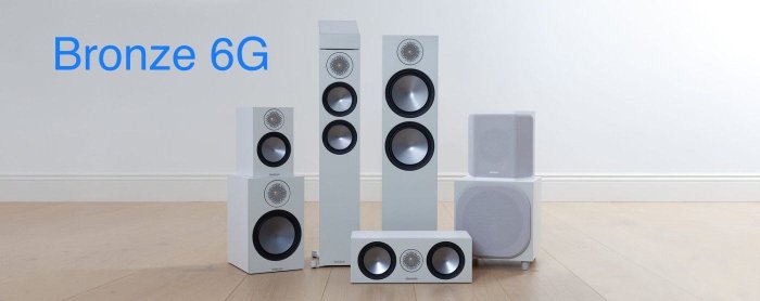 [紅騰音響]Monitor audio Bronze 100 6G 喇叭(另有Bronze 50、Bronze 200、silver 50 7G)即時通可議價