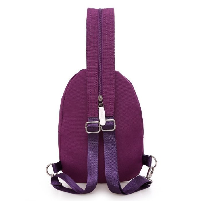 一級棒👍百搭背包 中背包 双肩包 包 側肩包 旅行包 防水包 防潑水 紫色