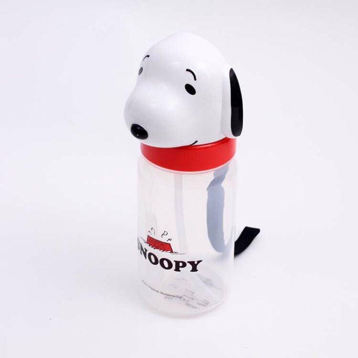 日本 SKATER 史努比 SNOOPY 立體水壺 吸管 350ml PBS3STD