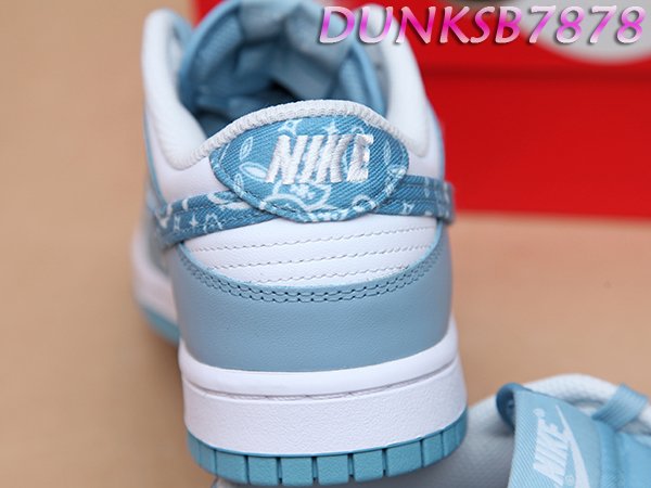 2022 NIKE WMNS DUNK LOW ESS PAISLEY PACK 女變形蟲水藍DH4401-101