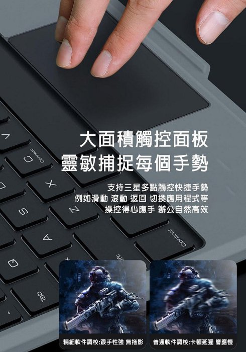 NILLKIN SAMSUNG 三星 Galaxy Tab S9/S9 5G 悍能鍵盤保護套(背光版) 平板保護套 實體鍵盤套 台灣鍵盤版 注音輸入 倉頡輸入