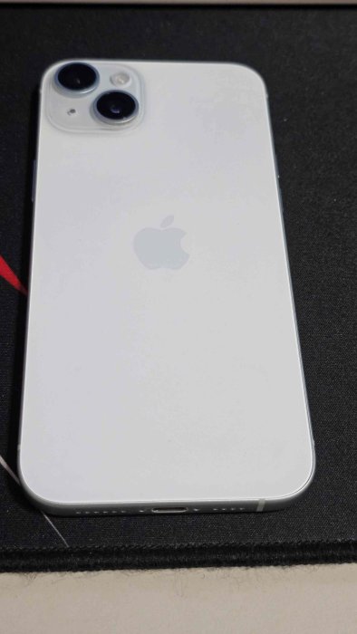 Apple蘋果 iPhone 15 plus 6.7吋 藍 二手 保固中 盒裝配件齊全 再送保貼與殼