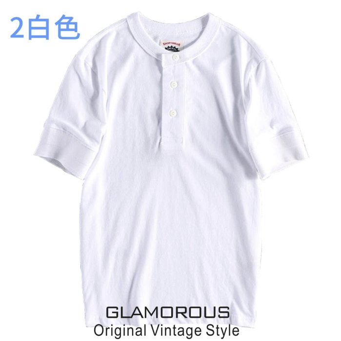 2020A&R春夏MENS古著型男亨利領開襟螺紋袖修身短袖T恤-5色-A&F.SUPERDRY.ROOTS