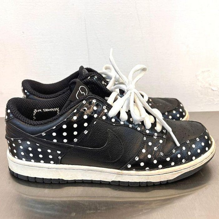 BLACK美中古FRAGMENT x NIKE.JAPAN日本HEAD PORTER限定DOT波點點DUNK