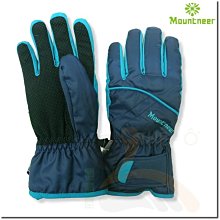 山林 Mountneer 12G01-85 男款PRIMALOFT 防水手套 防風手套 保暖手套 透氣 喜樂屋戶外