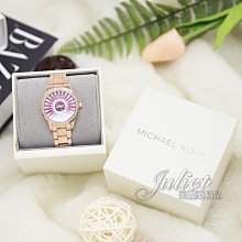 【茱麗葉精品】全新精品 MICHAEL KORS 專櫃商品 MK6893 水晶鑽框不銹鋼時尚腕錶.玫瑰金 現貨