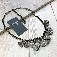 Maple麋鹿小舖 Abercrombie&Fitch ＊ AF 閃亮水鑽項鍊SHINE NECKLACE＊( 現貨 )