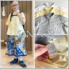 SaNDoN x『BEAMS BOY』日本製造五分袖設計牛津紗襯衫 230508