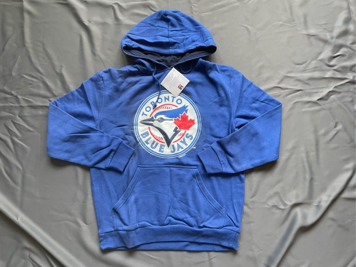 全新MLB美國大聯盟官方多倫多藍鳥Toronto Blue Jays帽T SZ M台中可面交