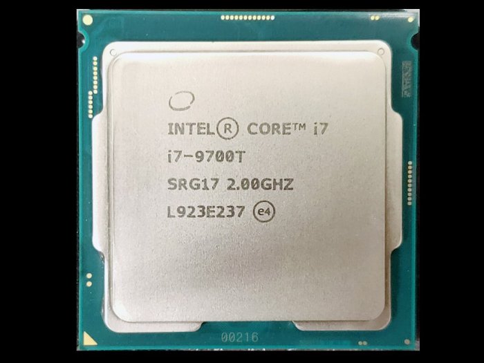 Intel Core i7-9700T 2.0G  12M SRG17 1151 8C8T 35W 正式CPU 一年保