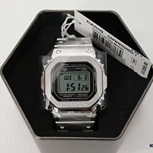 【高冠國際】G-Shock Casio 保證公司貨正品 GMW-B5000D-1 經典5600 不鏽鋼 太陽能 電波錶