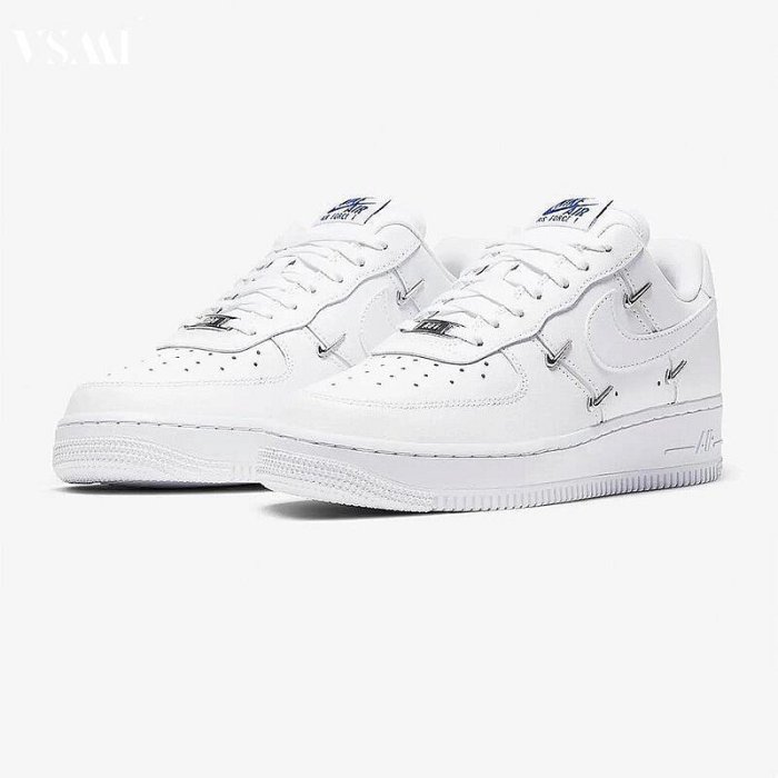 Nike Air Force 1 空軍一號 鐵牌 全白  經典 CT1990100