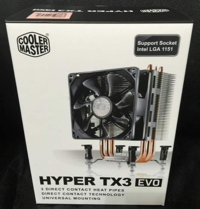 小薇電腦☆淡水@酷碼Cooler Master Hyper TX3 EVO 塔型散熱導管CPU散熱