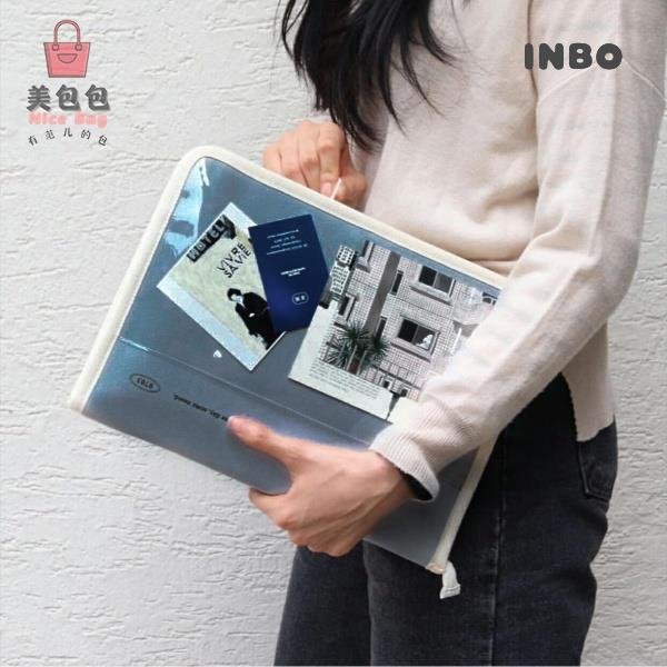 限時特惠【Inbo-盈寳】韓國IG博主同款Some mood design 平板內膽包 iPad收納包 簡約ins平板包