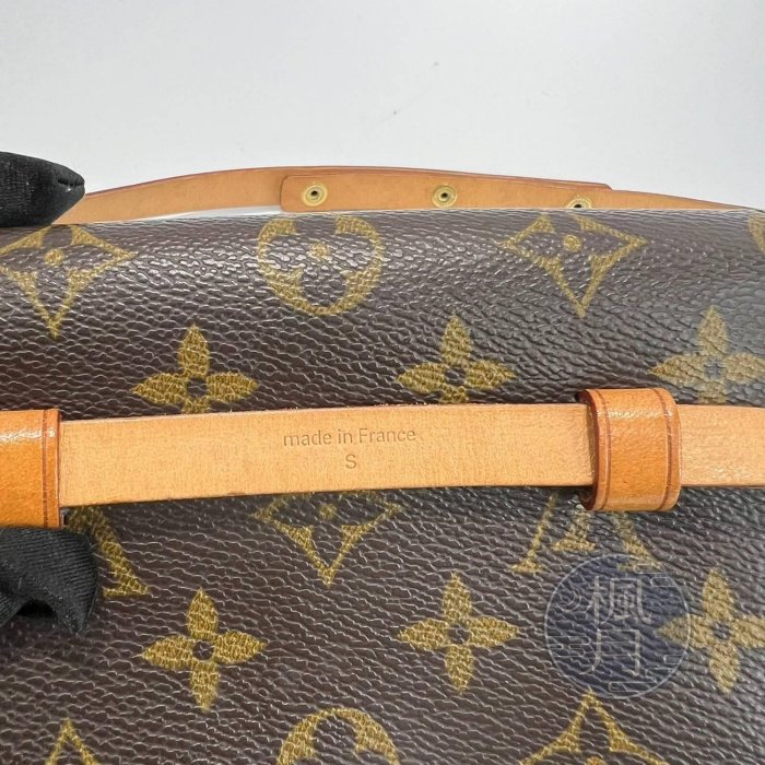 BRAND楓月 LOUIS VUITTON 路易威登 M51855 原花 POCHETTE FLORENTIN 腰包 肩背包 精品包