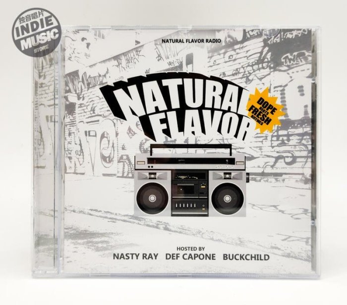Natural Flavor Radio 2020電臺限量紀念Mix CD Nasty Ray 簽名版YP2619