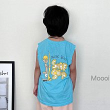 S~XL ♥上衣(BLUE) MOOOI STORE-2 24夏季 MOS40417-021『韓爸有衣正韓國童裝』~預購