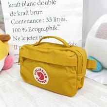 Fjallraven北極狐 KANKEN HIP PACK 2L 腰包 防潑水 23796160 赭黃【iSport】