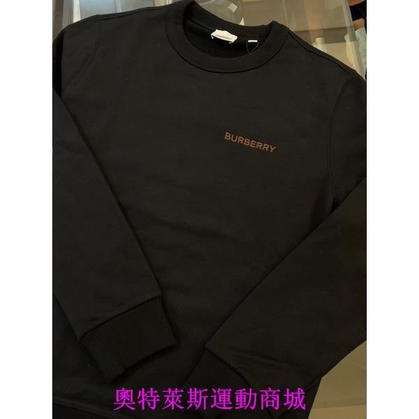 {賽琳娜優選商城}Burberry 經典胸口小logo 背後TB 刺繡設計 男生長袖大學t