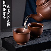 宜興紫砂壺大容量大號泡茶壺手工茶壺單壺陶瓷家用茶具茶杯套裝