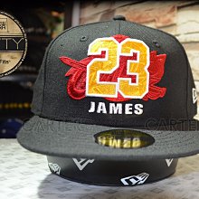 New Era NBA Cleveland Cavs 23 James 59Fifty 美國職籃克里夫蘭騎士23全封帽