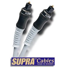 台中『崇仁音響發燒線材精品網』SUPRA CABLE ZAC Toslink 光纖線 - 2 M