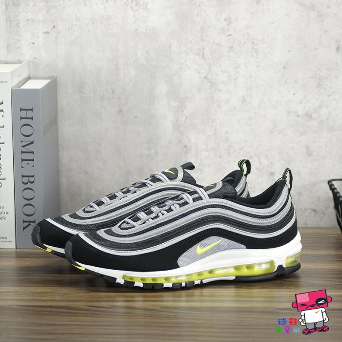 球鞋補習班 NIKE AIR MAX 97 JANPAN OG NEON 黑色 螢光綠 3M 慢跑 921826-004