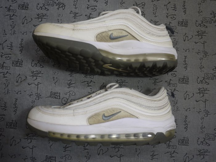 Nike Air Max 97 CI7538-100 白色彈力鞋高爾夫鞋 USA 8 EUR 41 JPN 26 CM