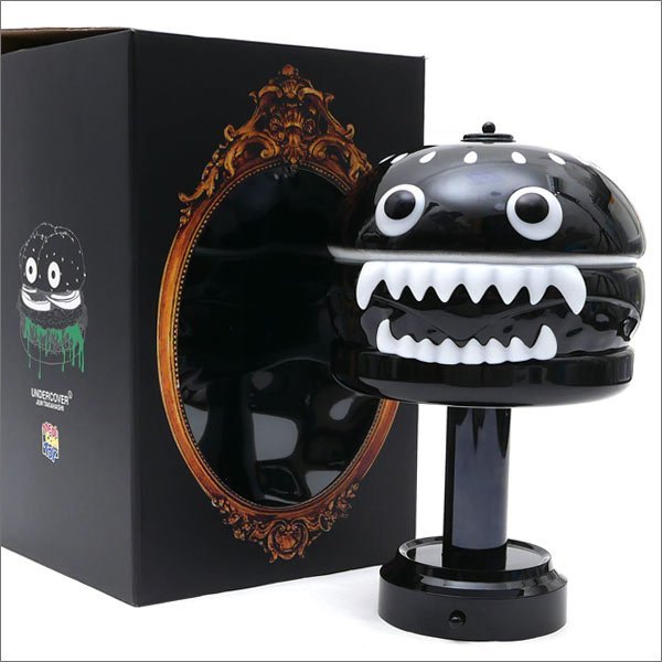 キャラクターグッズUNDERCOVER HAMBURGER LAMP BLACK 黒 ...