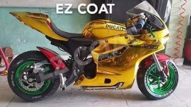 Hi 盛世百貨 圖卡瓦納鍍鉻表面Ez COAT (C2)神奇鉻特殊漆車 產品 Cat utk 表面鍍鉻