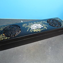 【競標網】高級漂亮黑檀木鑲貝製筷子收納盒加10雙筷子(天天超低價起標、價高得標、限量一件、標到賺到)