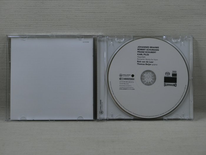 052401》SACD》Heartfelt - Romantic Works for Horn / Rob Van De Laar。封面盒【音癡姐一元起標】