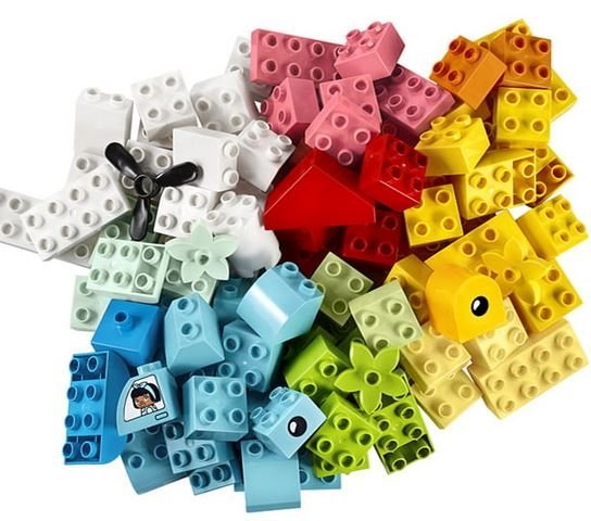 積木總動員 LEGO 樂高 10909 Duplo 得寶系列 心型盒 80PCS