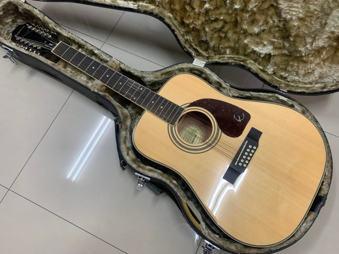 JHS（（金和勝 樂器））附硬盒 Epiphone 12弦吉他